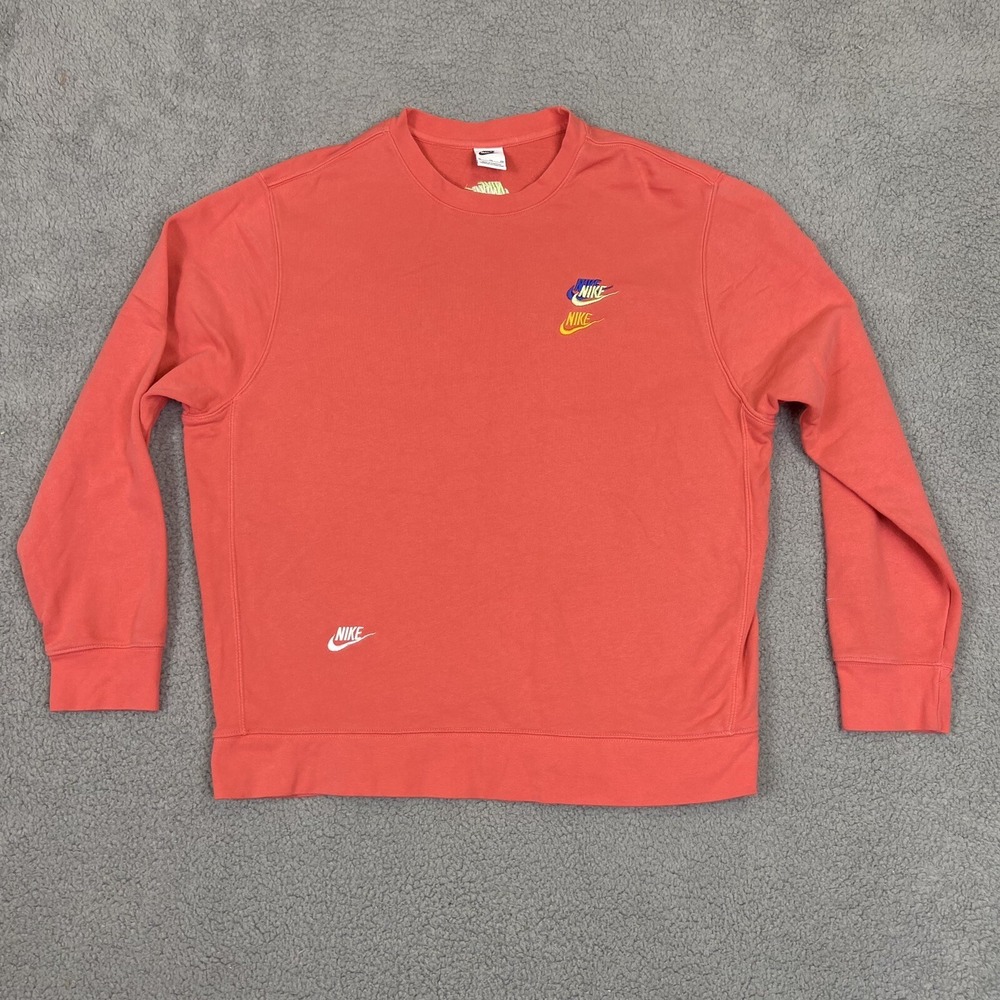 NIKE SPORTSWEAR ESSENTIALS+ FRENCH TERRY SWEATSHIRT DJ6914-814 MENS‎ SIZE XL